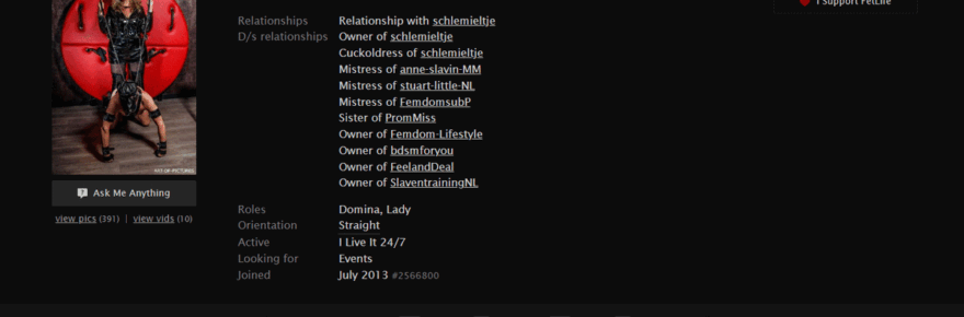 FetLife: de kinky huiskamer van het internet