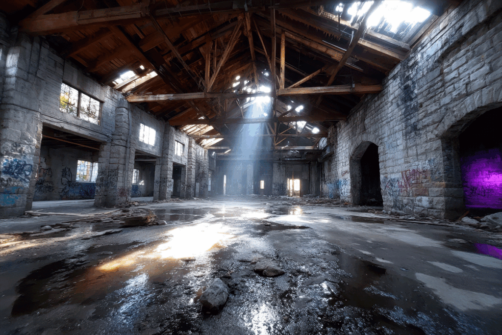 Urbex en BDSM: rauwe locaties voor unieke fotografie 