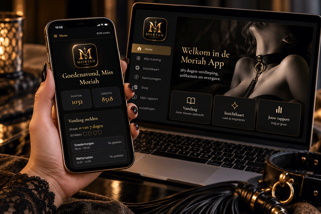 Waarom de Moriah App juist voor koppels zo interessant is: 365 dagen samen groeien in BDSM